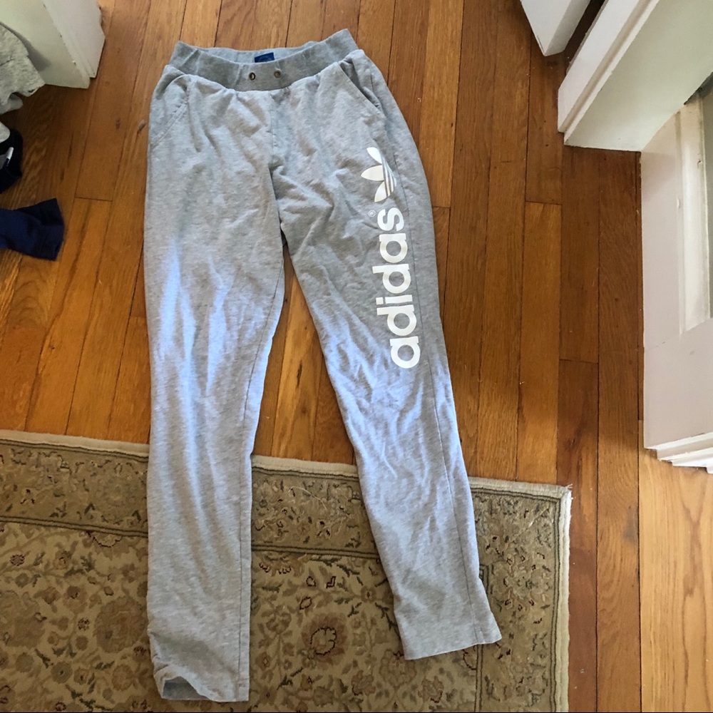 Adidas joggers.